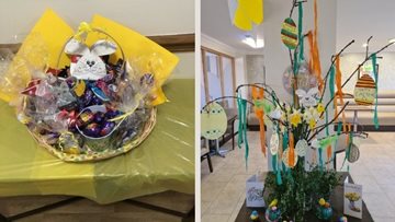 Easter celebrations at Pudsey care home
